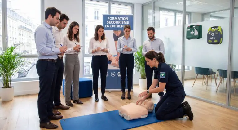 Formation SST sauveteur secouriste du travail en entreprise