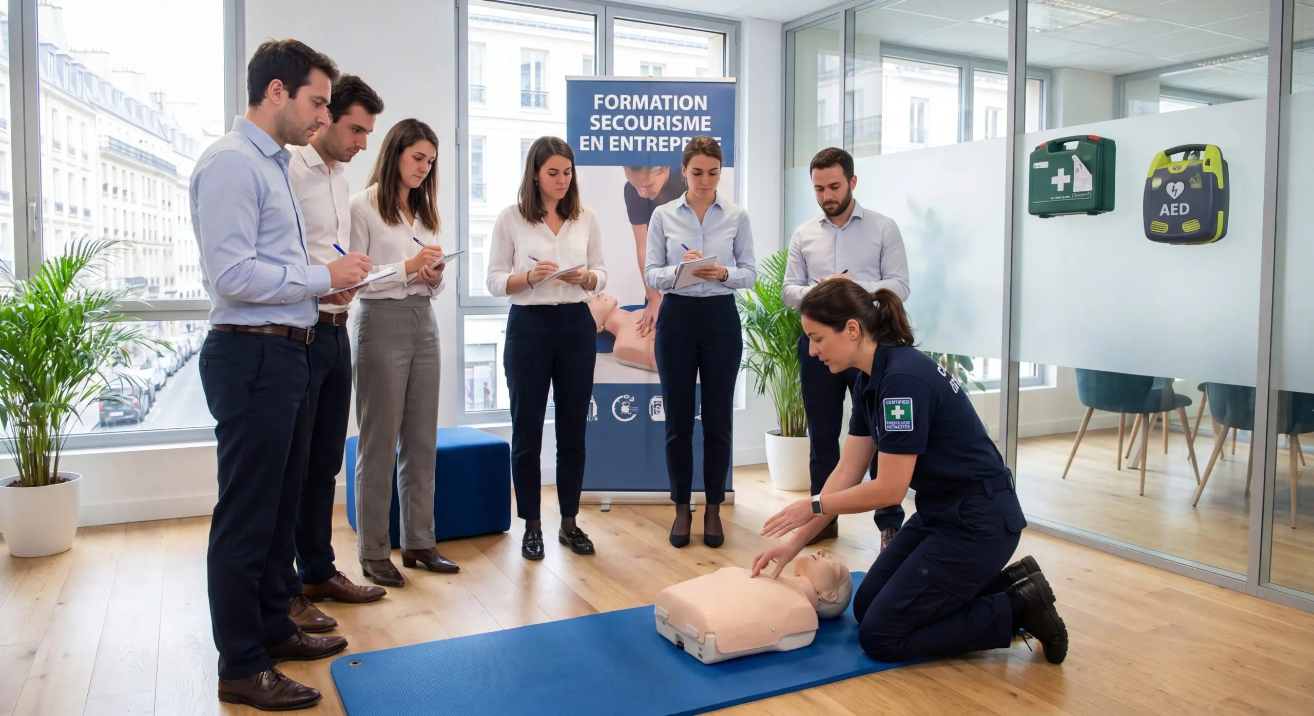 Formation SST sauveteur secouriste du travail en entreprise