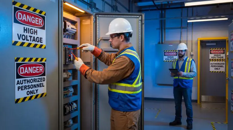 Formation habilitation électrique en entreprise niveaux B et H