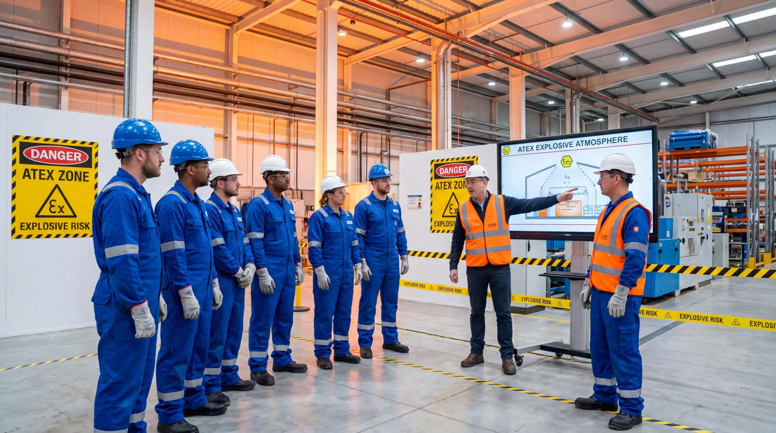 Formation ATEX prévention risques atmosphères explosives entreprise