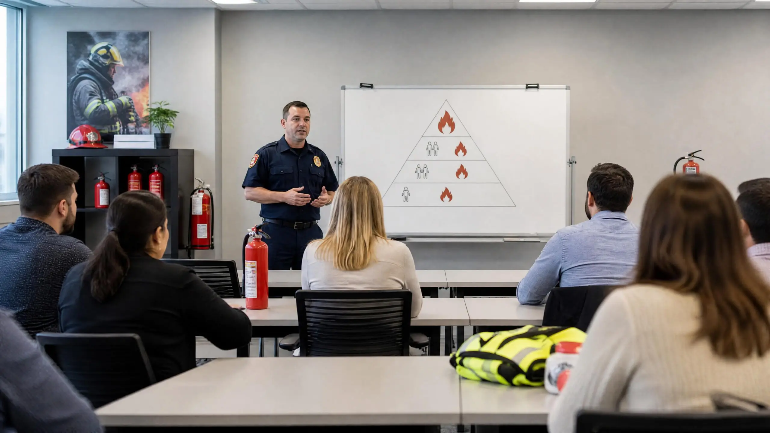 Formation incendie EPI ESI EE différences niveaux entreprise