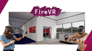 Formation incendie en réalité virtuelle