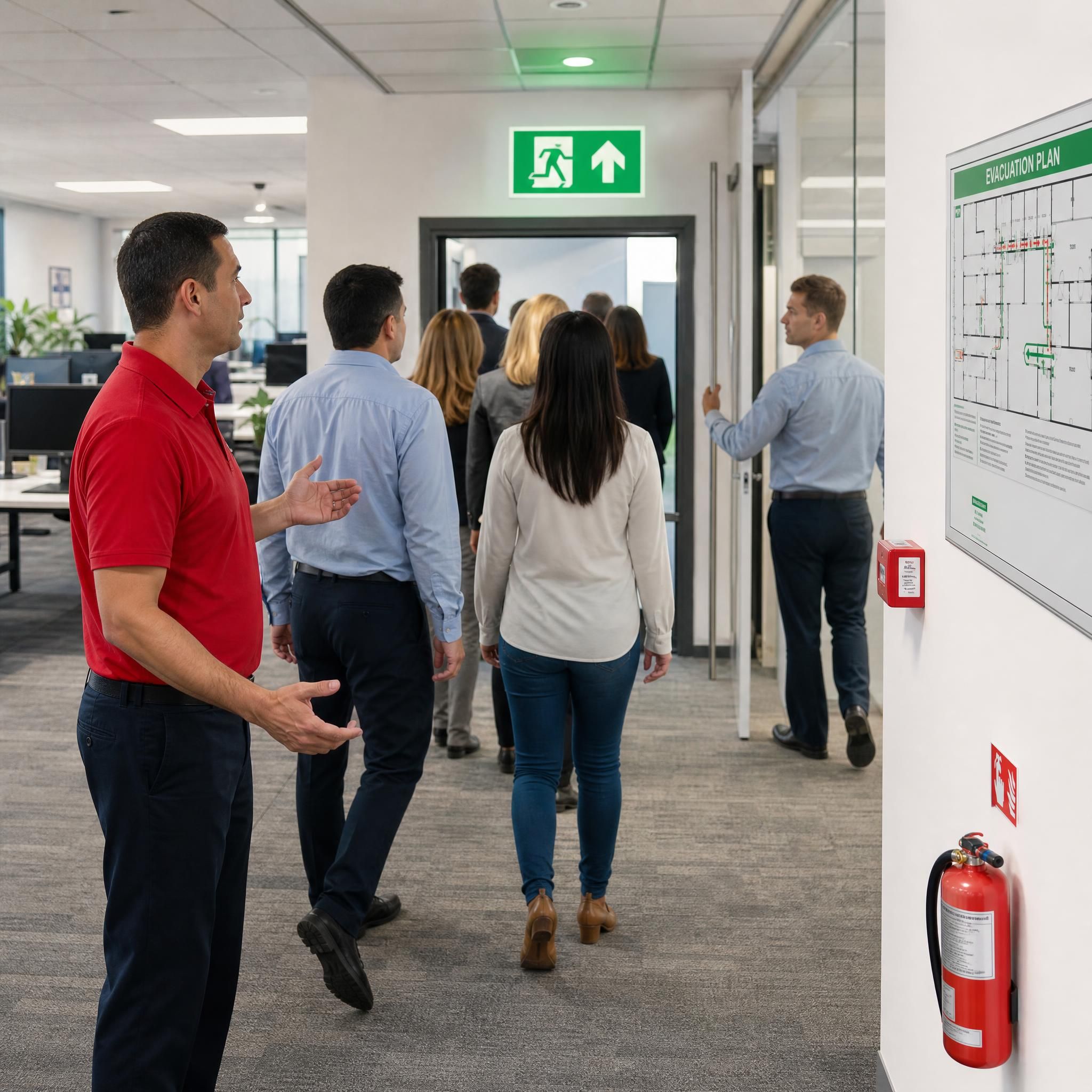 Formation évacuation incendie en entreprise guide serre-file